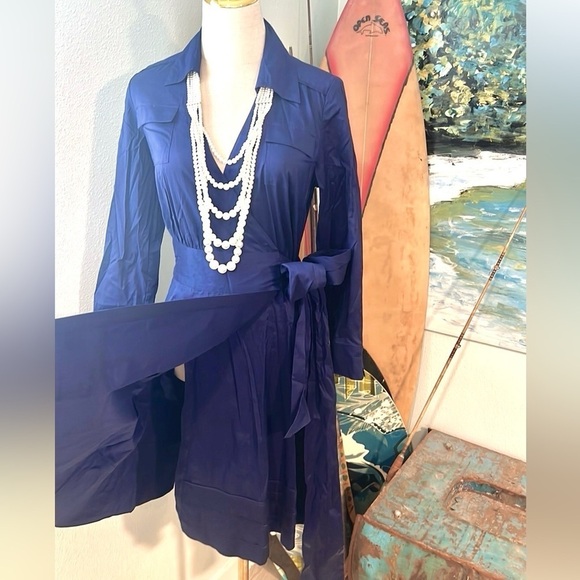 Diane Von Furstenberg, Rosina Wrap Dress, Excellent Condition, Size 8 - Picture 4 of 11